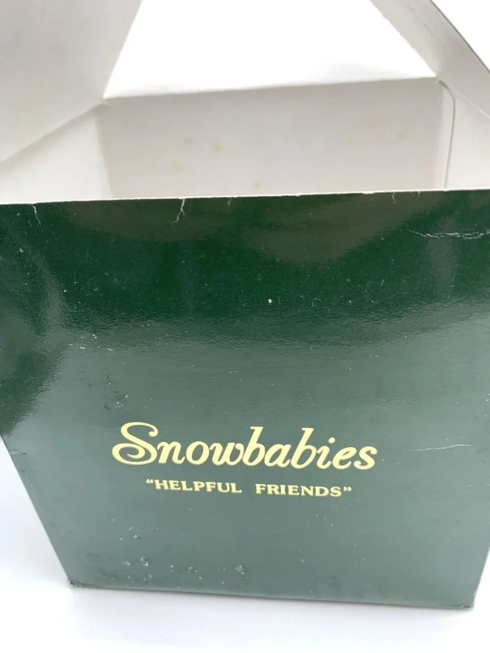 Department 56 Snowbabies Figurines Lot Of 4 W/ Boxes Tic Tac Toe Helpful Friends